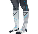 Dainese Dry Long Socks Black/Blue Size - 42/44 Dainese Footwear  AXOPROS