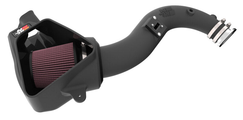 K&N 2024 Ford Mustang Ecoboost L4-2.3L F/L Turbo Aircharger - Cold Air Intake System K&N Engineering Cold Air Intakes  AXOPROS