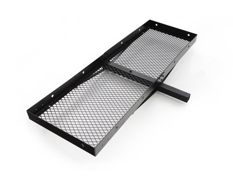 Lund Universal 20in X 60in Basic Cargo Carrier For 2in Hitches - Black LUND Hitch Racks  AXOPROS