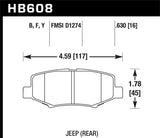 Hawk LTS Street Brake Pads Hawk Performance Brake Pads - OE  AXOPROS