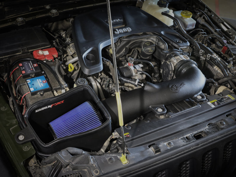 aFe Magnum FORCE Stage-2 Pro 5R Cold Air Intake System Jeep Wrangler (JL) 18-23 V6-3.6L aFe Cold Air Intakes  AXOPROS