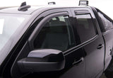 EGR 14+ Chev Silverado/GMC Sierra Crw Cab In-Channel Window Visors - Set of 4 - Matte (571775) EGR Wind Deflectors  AXOPROS