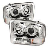 Spyder Ford F250 Super Duty 99-04 Projector Version 2 LED Halo LED Chrm PRO-YD-FF25099-1P-G2-C SPYDER Headlights  AXOPROS