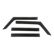 Rugged Ridge Window Visors Matte Black 18-20 Jeep Wrangler JLU/JT Rugged Ridge Wind Deflectors  AXOPROS