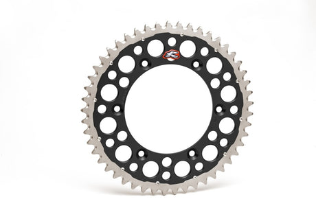 Renthal 99-05 Yam YZ125/G-250F/ YZ400-450/ 88-89 Honda XR 250R Rear Twinring - Black 520-48P Teeth Renthal Sprockets  AXOPROS