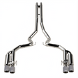 Kooks 18-24 Ford Mustang GT 5.0 3in. Valved Shotgun Cat-Back Exhaust - Carbon Tips Kooks Headers Catback  AXOPROS
