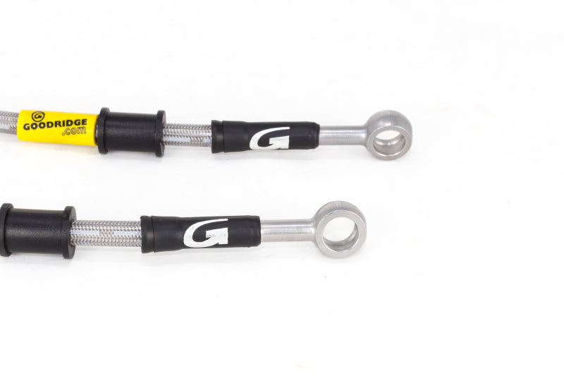 Goodridge 17-21 Honda Civic Hatchback Stainless Steel Brake Line Kit Goodridge Brake Line Kits  AXOPROS