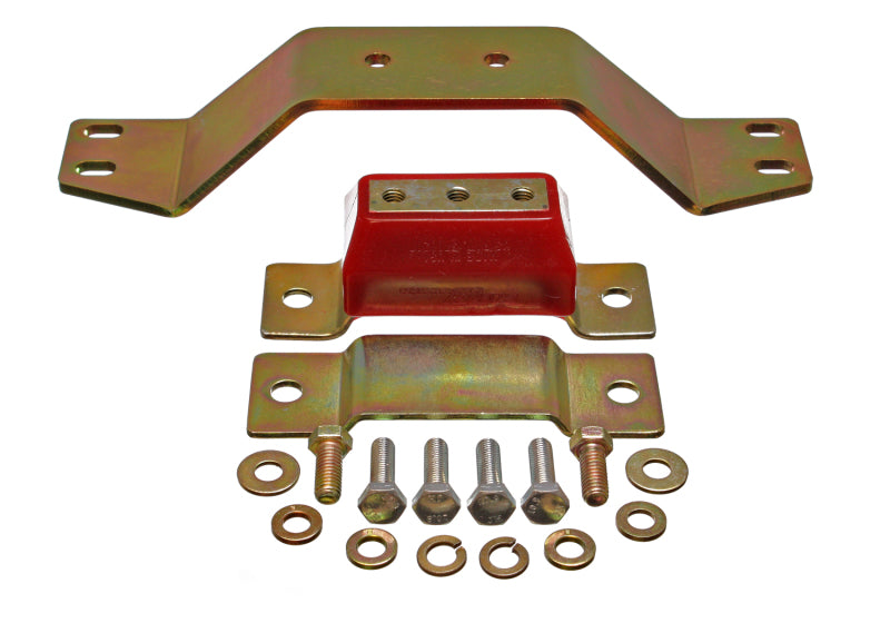 Energy Suspension 99-04 Ford Mustang 4.6L V8 Red Transmission Mounts Energy Suspension Bushing Kits  AXOPROS