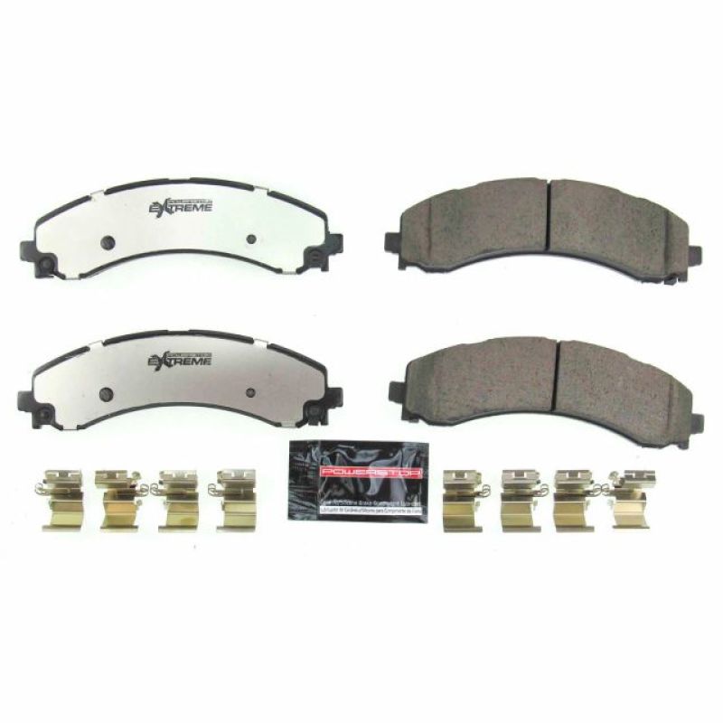 Power Stop 2019 Ram 3500 Rear Z36 Truck & Tow Brake Pads w/Hardware PowerStop Brake Pads - Performance  AXOPROS