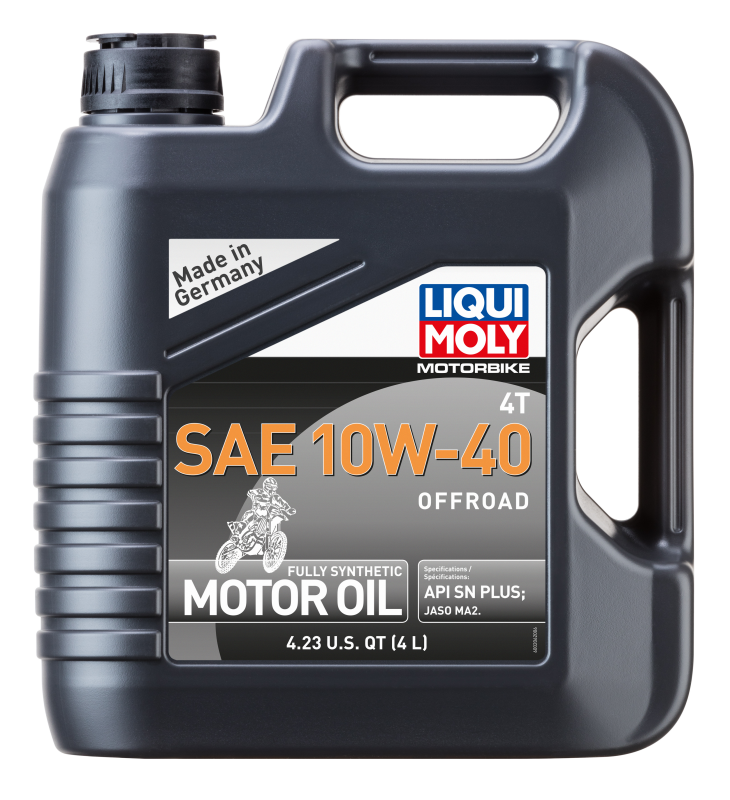 LIQUI MOLY 4L Motorbike 4T 10W40 Offroad LIQUI MOLY Motor Oils  AXOPROS