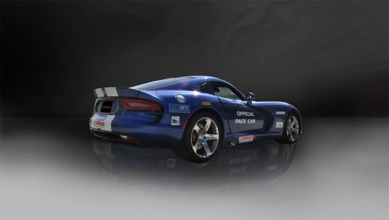 Corsa 2013-2017 Dodge Viper GTS 8.4L V10 Manual Xtreme Cat-Back Exhaust CORSA Performance Catback  AXOPROS