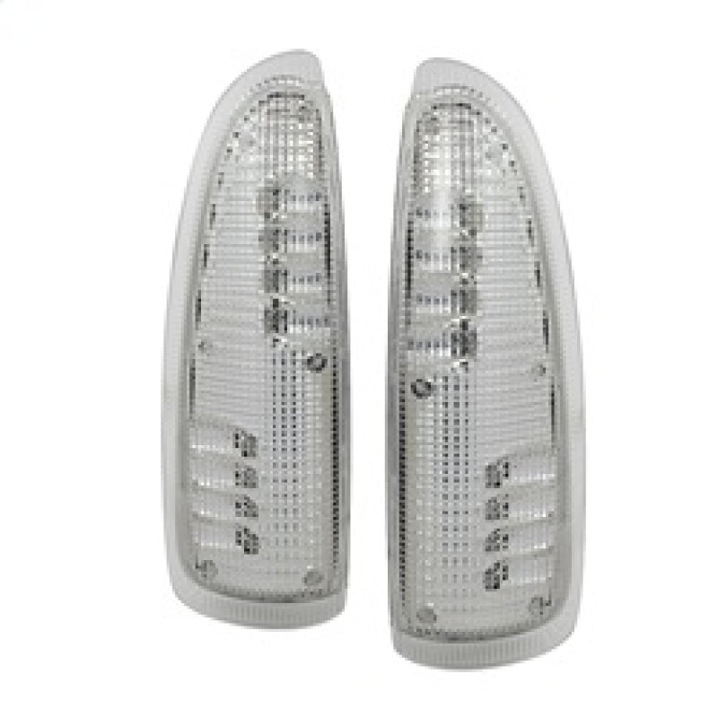 xTune Ford Superduty F250-F650 03-07 Amber LED Mirror Signal Lens - Clear ACC-LED-FDSD99-MR-C SPYDER Side Mirrors  AXOPROS