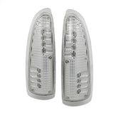 xTune Ford Superduty F250-F650 03-07 Amber LED Mirror Signal Lens - Clear ACC-LED-FDSD99-MR-C SPYDER Side Mirrors  AXOPROS