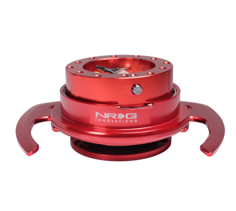NRG Quick Release Kit Gen 4.0 - Red Body / Red Ring w/ Handles NRG Quick Release Adapters  AXOPROS