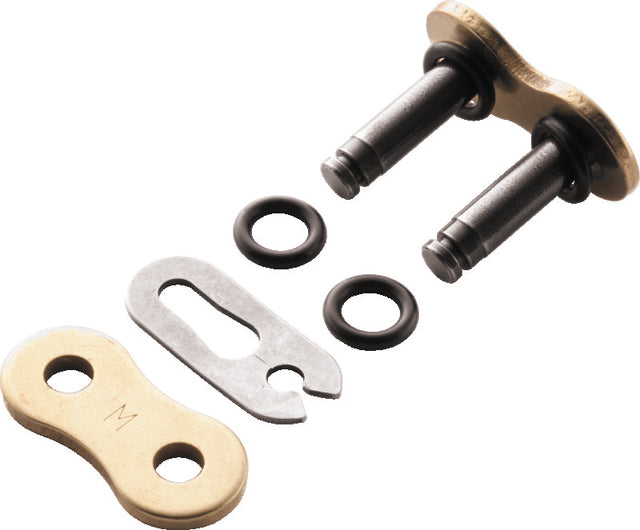 BikeMaster 525 BMOR O-Ring Clip Link - Gold BikeMaster Chains  AXOPROS