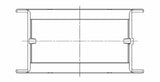 ACL Chevrolet V8 396/402/427/454 Race Series Standard Size Main Bearing Set ACL Bearings  AXOPROS