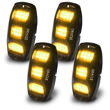 Oracle Underbody  RGB+W Wheel Well Rock Light Kit - 4 PCS - ColorSHIFT ORACLE Lighting Light Bars & Cubes  AXOPROS