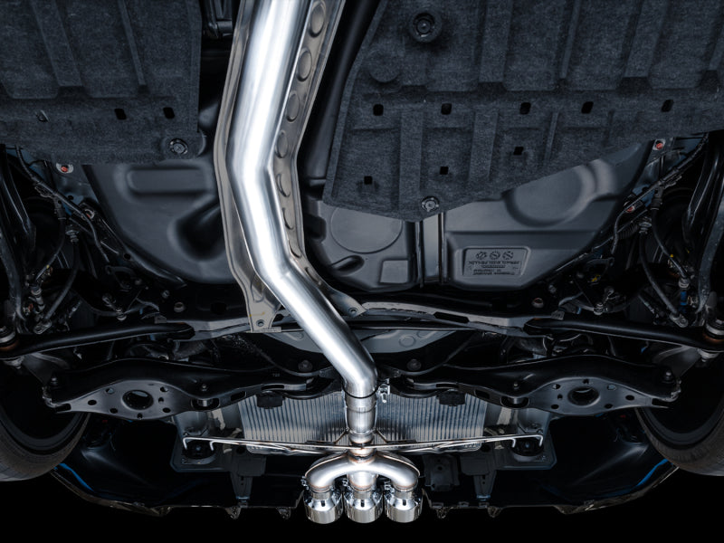 AWE Tuning 2023 Honda Civic Type R FL5 Track Edition Exhaust w/ Triple Chrome Silver Tips AWE Tuning Catback  AXOPROS