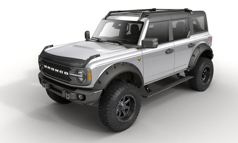 AMP Research AMP Research 21-23 Ford Bronco (Excl. Raptor) / 19-22 Ford Ranger Powerstep Plug N Play - Black Running Boards aftermarket performance part