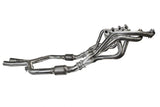Kooks 05-10 Ford Mustang GT Manual 1 5/8in x 2 1/2in SS Long Tube Headers and OEM Catted SS X Pipe Kooks Headers Headers & Manifolds  AXOPROS