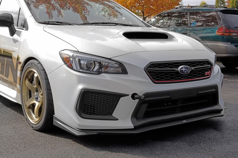 PERRIN 18-21 Subaru WRX & STI / 13-25 BRZ / 17-20 Toyota 86 Tow Hook Kit (Front) - Flat Black Perrin Performance Tow Hooks  AXOPROS