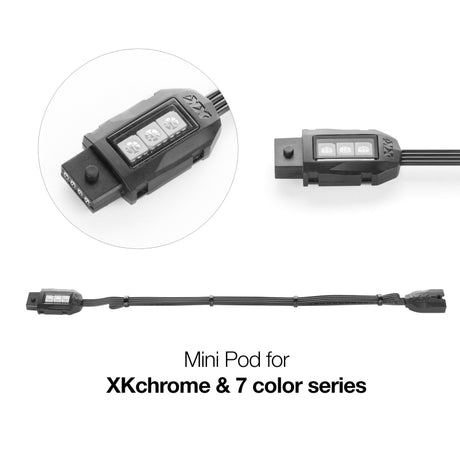 XKGLOW XK Glow XKChrome 7 Color Series Color Pod (2nd Gen) Light Bars & Cubes aftermarket performance part