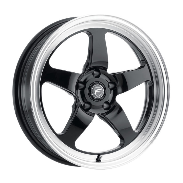 Forgestar D5 Drag 18x9.0 / 5x114.3 BP / ET35 / 6.4in BS Gloss Black Wheel Forgestar Wheels - Cast  AXOPROS