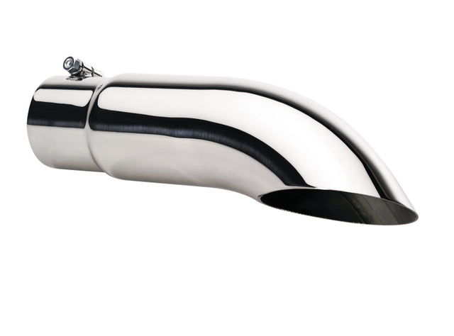 Gibson Turn Down Slash-Cut Tip - 3in OD/2.25in Inlet/12in Length - Stainless Gibson Tips  AXOPROS