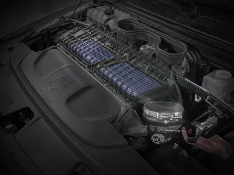 aFe Super Stock Carbon Fiber Pro 5R Induction System 2021 RAM 1500 TRX V8-6.2L SC aFe Cold Air Intakes  AXOPROS