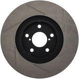 StopTech Power Slot 00-05 Legacy / 7/98-08 Impreza Front Right Sportstop Slotted Rotor Stoptech Brake Rotors - Slotted  AXOPROS