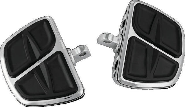 Kuryakyn Kinetic Mini Boards With Adapter Chrome Kuryakyn Running Boards  AXOPROS