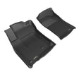 3D Maxpider 03-09 Lexus Gx470 Kagu Black R1 3D MAXpider Floor Mats - Rubber  AXOPROS