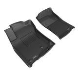 3D Maxpider 03-09 Lexus Gx470 Kagu Black R1 3D MAXpider Floor Mats - Rubber  AXOPROS