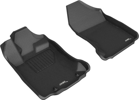 3D MAXpider 20-21 Subaru Legacy/Outback Kagu 1st Row Floormat - Black 3D MAXpider