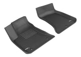 3D MAXpider 2011-2020 Dodge/Chrysler Charger Rwd/300/300C Rwd Kagu 1st Row Floormat - Black 3D MAXpider