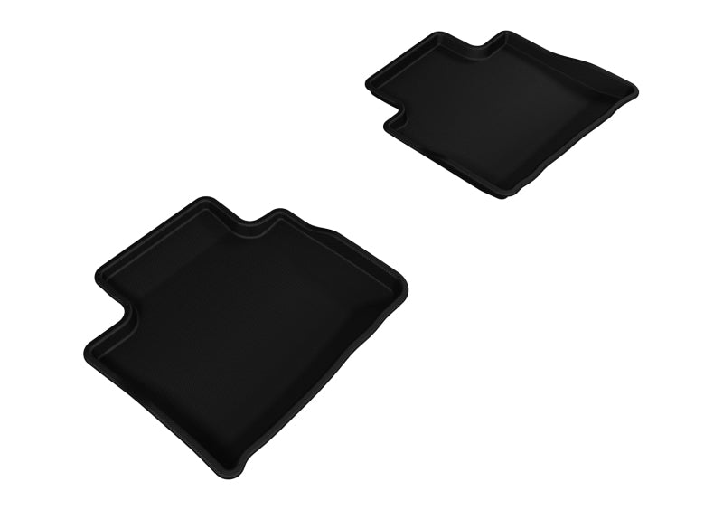3D MAXpider 2014-2017 Chevrolet SS Kagu 2nd Row Floormats - Black 3D MAXpider