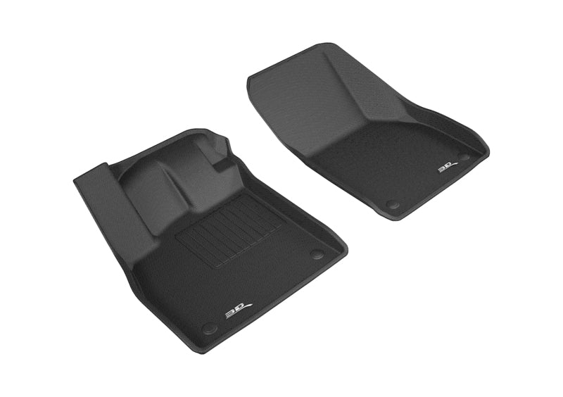 3D MAXpider 2016-2020 Audi Tt Kagu 1st Row Floormat - Black 3D MAXpider