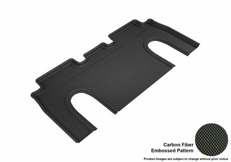 3D MAXpider 2016-2020 Tesla Model X 6-Seats Kagu 2nd Row Floormats - Black 3D MAXpider