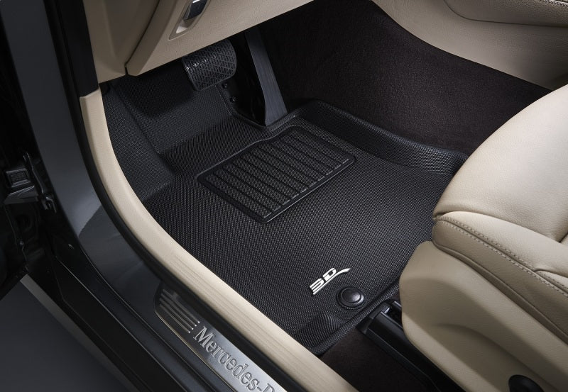 3D MAXpider 2017-2019 Audi A4/S4/A5/S5 Kagu 1st Row Floormat - Black 3D MAXpider Floor Mats - Rubber  AXOPROS