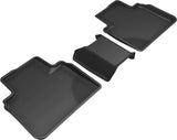 3D MAXpider 2018-2020 Honda Accord Kagu 2nd Row Floormats - Black 3D MAXpider