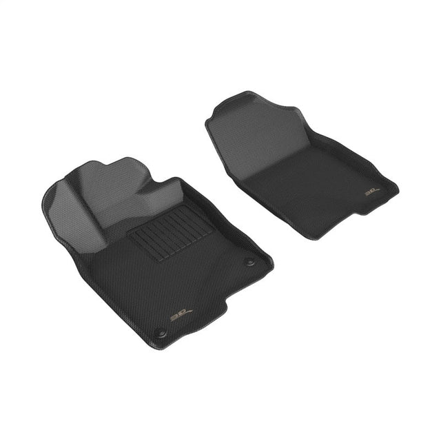 3D MAXpider 2022 Honda Civic Kagu 1st Row Floormat - Black 3D MAXpider
