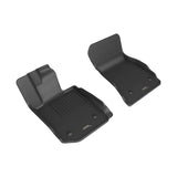 3D MAXpider 22-23 BMW 2 Series Coupe A/T Only KAGU 1st Row Floor Mats - Black 3D MAXpider
