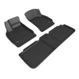 3D Maxpider 22-23 Lucid Air Kagu Floor Mat- Black R1 R2 3D MAXpider