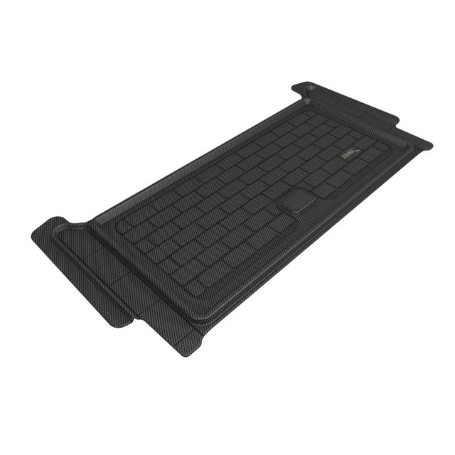 3D MAXpider 22-23 Rivian R1S Cargo Liner Kagu Black 3D MAXpider Floor Mats - Rubber  AXOPROS
