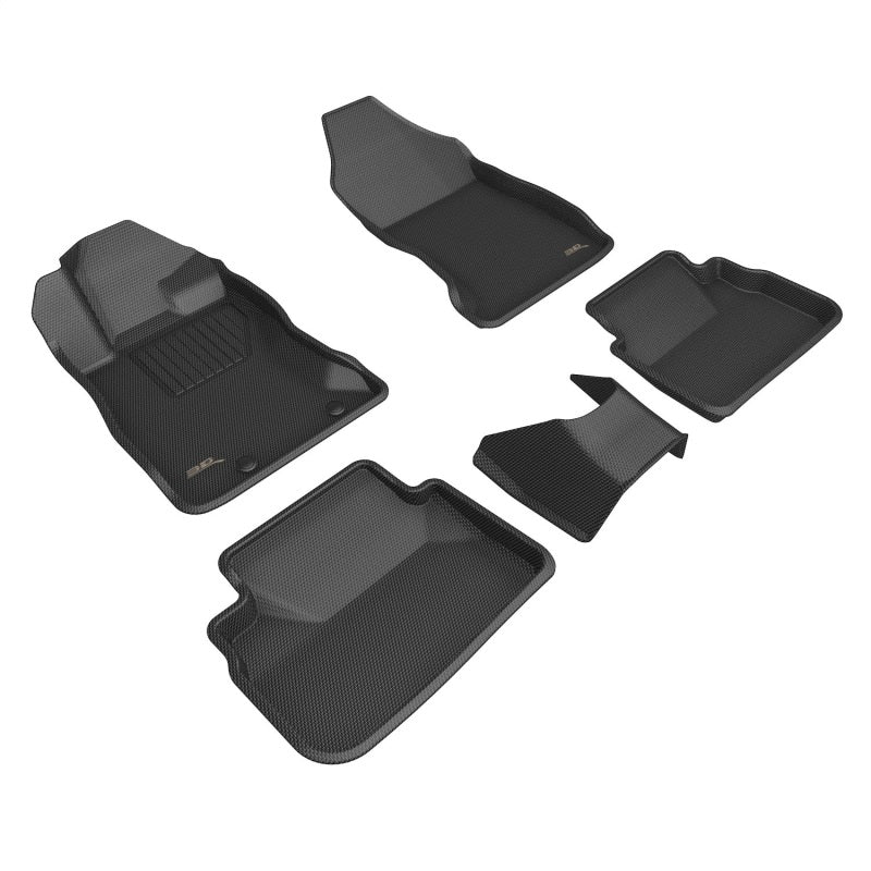 3D Maxpider 22-23 Subaru WRX Kagu R1 R2 - Black 3D MAXpider