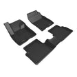 3D MAXpider 22-24 Ford Maverick Gasoline Kagu Black R1 R2 3D MAXpider Floor Mats - Rubber  AXOPROS