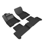 3D Maxpider 22-24 Mercedes-Benz Eqb 5-Seat (X243) Kagu Black R1 R2 3D MAXpider Floor Mats - Rubber  AXOPROS