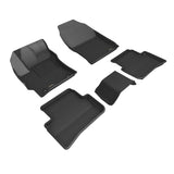 3D Maxpider 23-24 Toyota GR Corolla Kagu Floor Mat- Black R1 R2 3D MAXpider Floor Mats - Rubber  AXOPROS