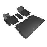 3D Maxpider Tesla Cybertruck Awd 2024 Kagu R1 R2 Blk 3D MAXpider Floor Mats - Rubber  AXOPROS