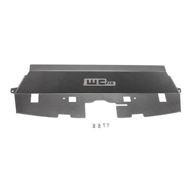 Wehrli 13-18 Cummins Fabricated Aluminum Radiator Cover - Bengal Red Wehrli Radiator Shrouds  AXOPROS